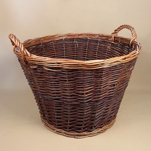 Cesto rotondo vintage vimini