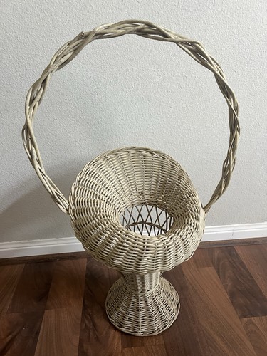 Cesto vintage vimini - in,
