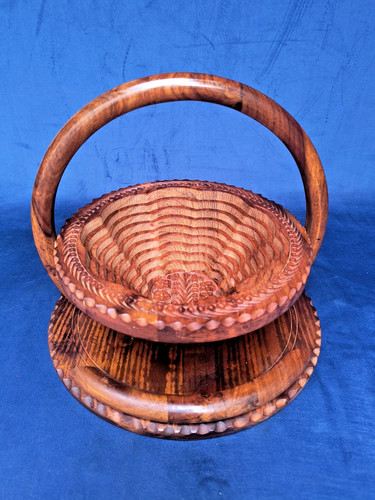 Cestino fisarmonica vintage - , in