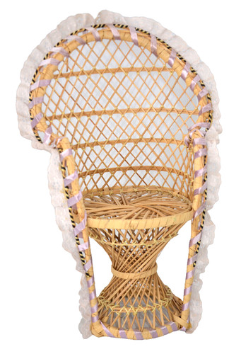 Sedia miniatura vimini - , rattan