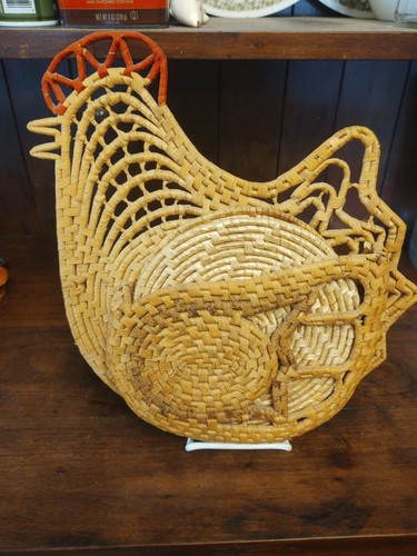 Porta tappetino vintage gallo