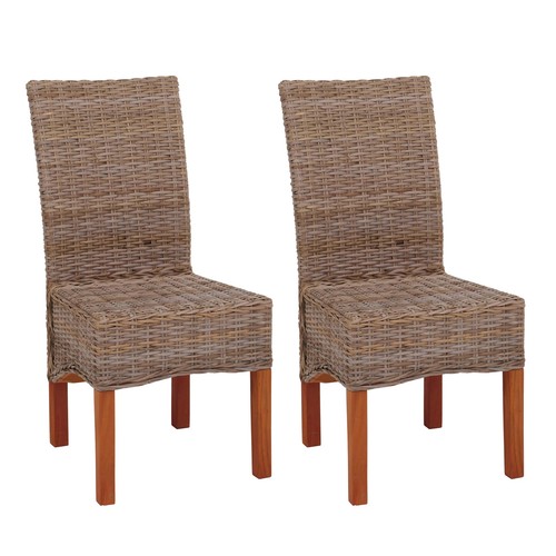 Set sedie vimini sedia - sedie,