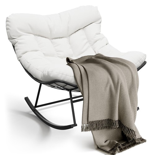 Sedia dondolo grande in - sedia,